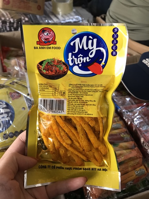 Bịch 30 Gói Snack Mỳ Trộn Ngon Mê Ly Chua Cay[KHUYẾN MẠI]