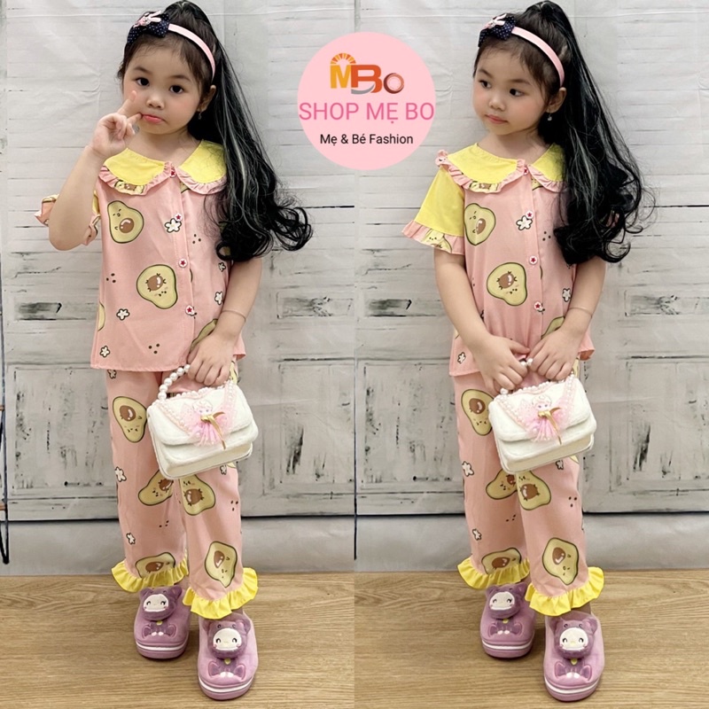 QUẦN ÁO TRẺ EM - Bộ pijama bé trai bé gái dài tay thun cotton xuất dư cực xịn