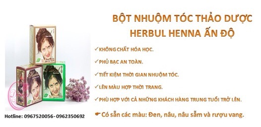 Bột nhuộm tóc thảo dược Ấn Độ