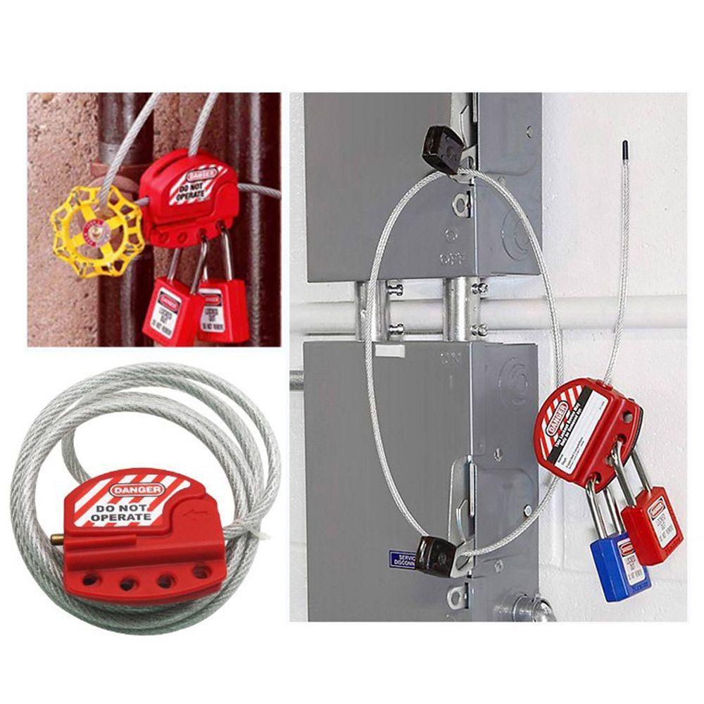 Kẹp Cách Ly Khóa Dây Cáp Bằng Thép PISTA