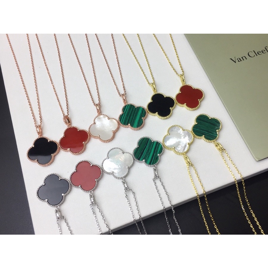 Vòng cổ Hình Cỏ Bốn Lá Thời Trang Thanh Lịch Dành Cho Nữ