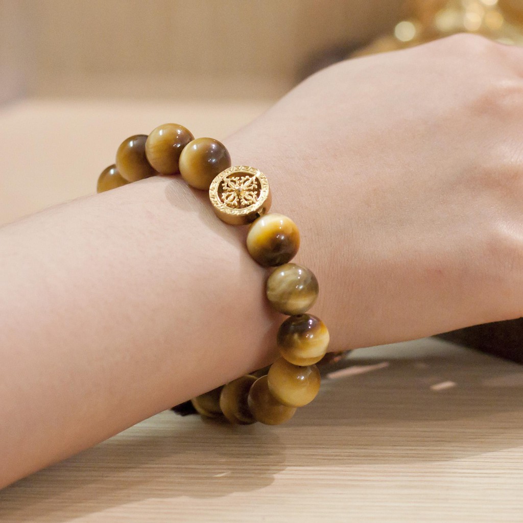 Vòng phong thủy vàng pháp luân trụ 12 ly V64-12 -SP 1