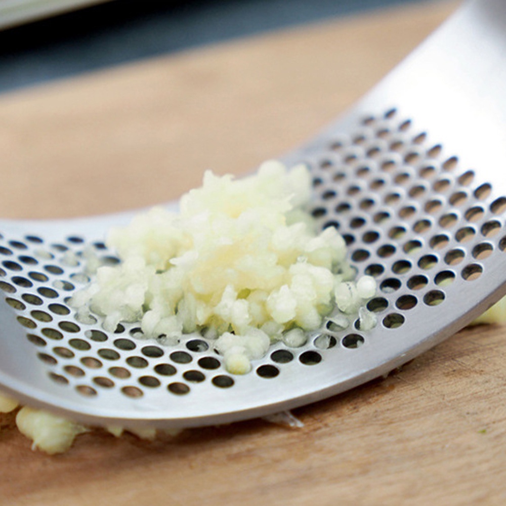 Dụng cụ nghiền tỏi bằng thép không gỉ đa năng