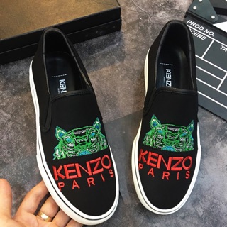 Giày nam slipon kenzo thêu