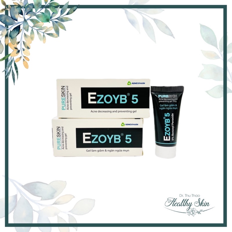 GEL GIẢM MỤN EZOYB 5 (BENZOYL PEROXIDE - BPO 5%)