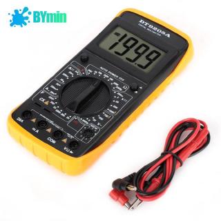 Đồng Hồ Đo Điện Vạn Năng Dt-9205A Màn Hình Lcd Ac / Dc