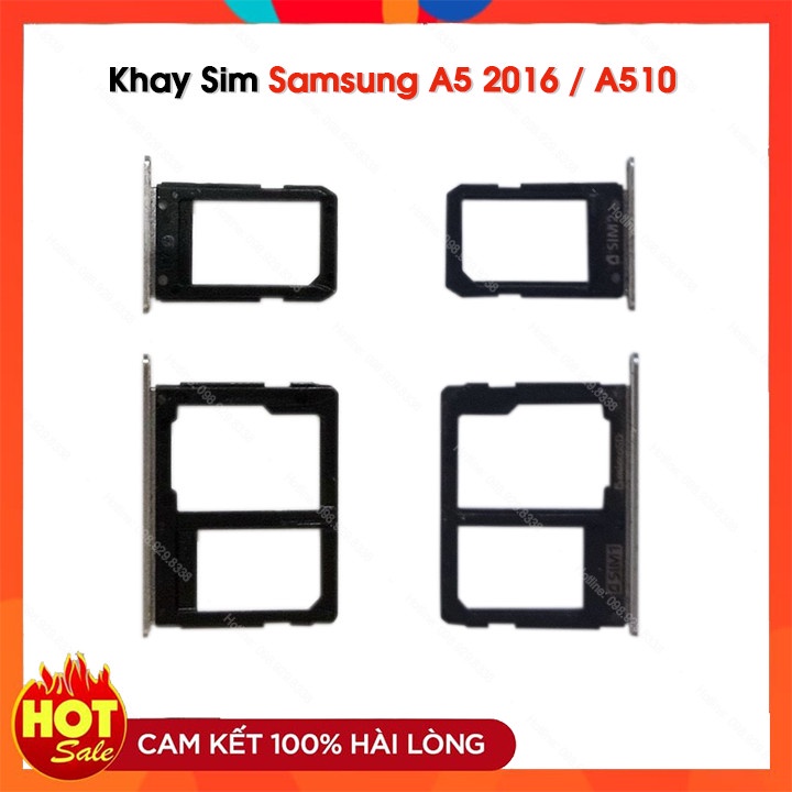 Khay Sim Khay Đựng Sim Sam Sung A510 / A5 2016 / A710 / A7 2016 Zin Bóc Máy