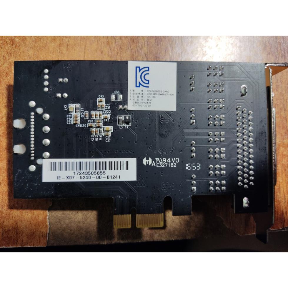 Card chuyển đổi PCIE-X1 sang cổng COM