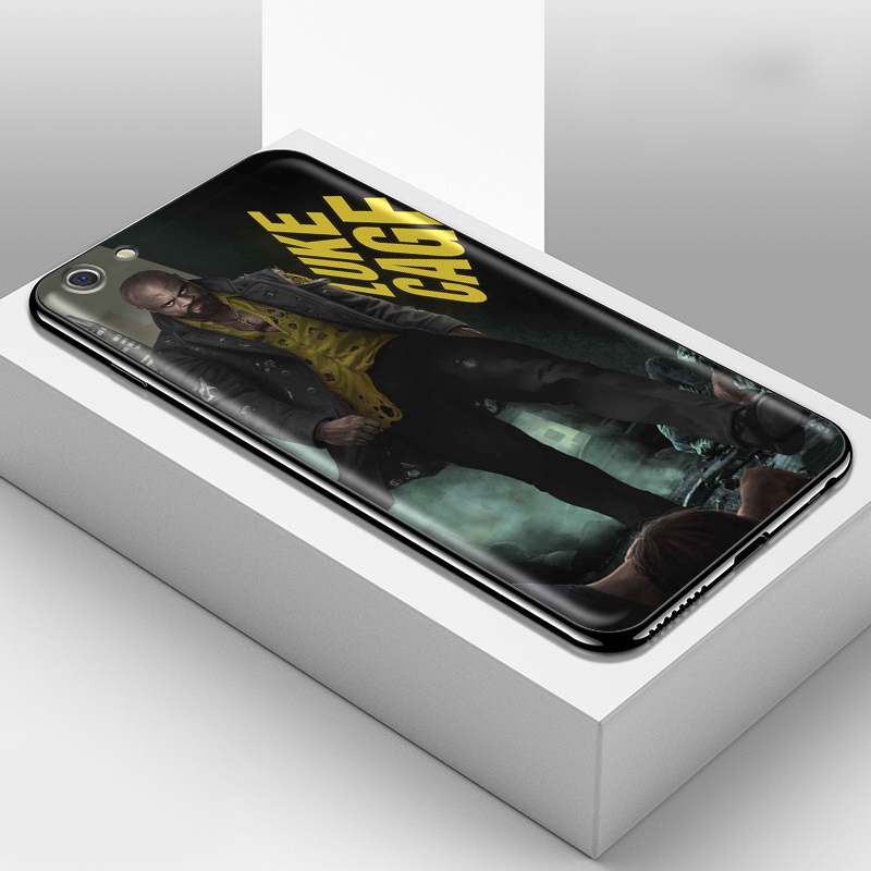 Ốp Điện Thoại Mềm Họa Tiết Luke Cage Marvel Cho Iphone 11 Pro Xs Max Xr X 8 7 6 6s Plus