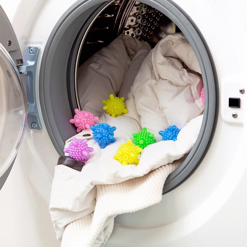 Bóng giặt quần áo - bóng giặt sinh học - bóng gai giặt đồ thông minh chống nhăn  ( 1 quả ) 2379 SHOP TIỆN ÍCH 777