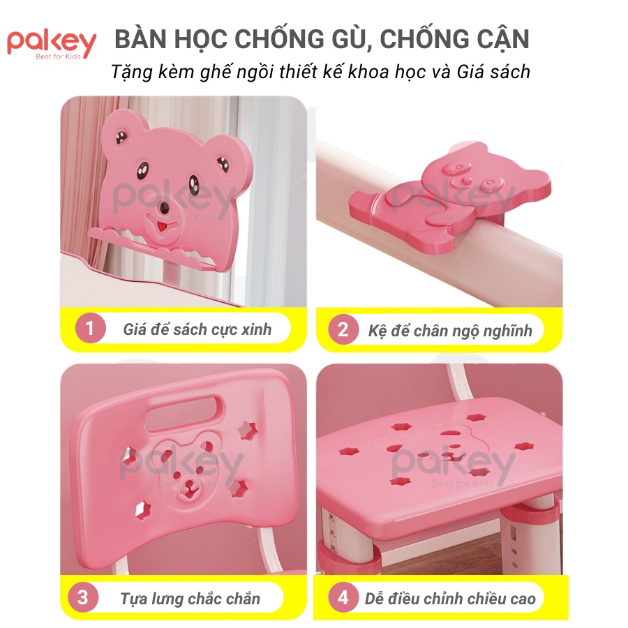 [Tặng Đèn + CHỐNG CẰM] Bàn học sinh chống gù chống cận cao cấp BẢO HÀNH 12 THÁNG, bàn học thông minh