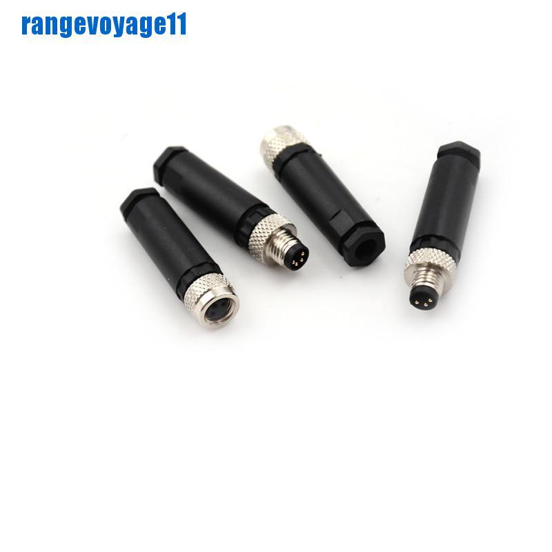 Đầu Nối Cảm Biến Range11 M8 Male Female 3 4 Pin Type A | BigBuy360 - bigbuy360.vn