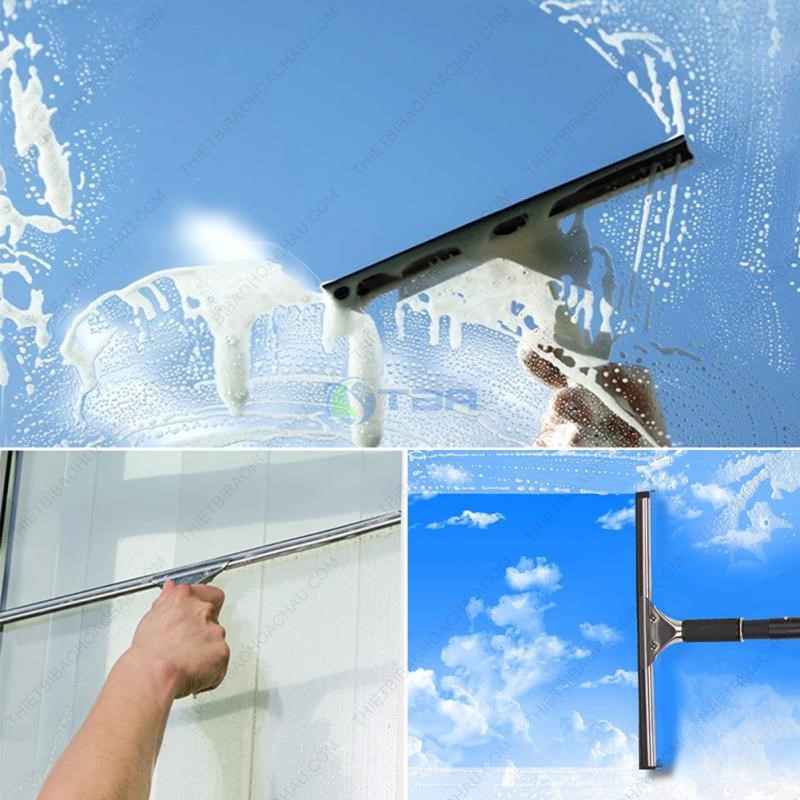 Đầu gạt kính Inox 45cm Cao cấp