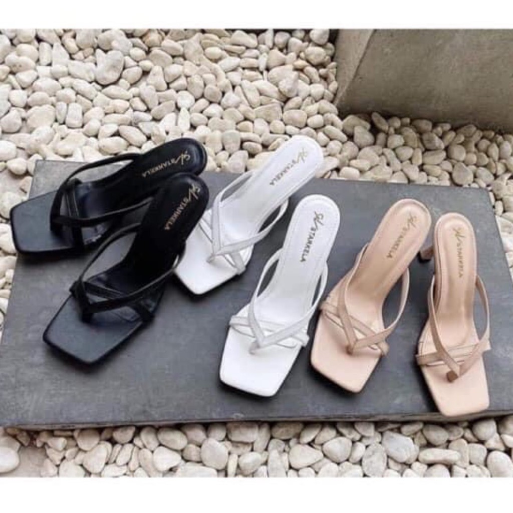 FREE SHIP Guốc nữ , dép nữ cao gót xỏ ngón  7p cực đẹp 109