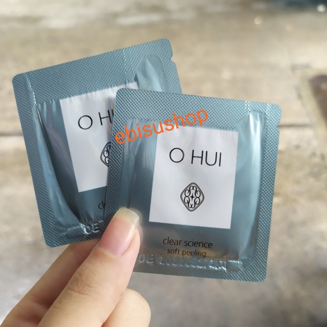 10 gói tẩy tế bào chết ohui clear science 1ml_Ebisu Cosmetics