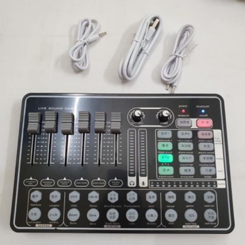 Compo mic TaKsTar K200 sound card H9 loại xịn chính hãng  chân màng dây Livestream