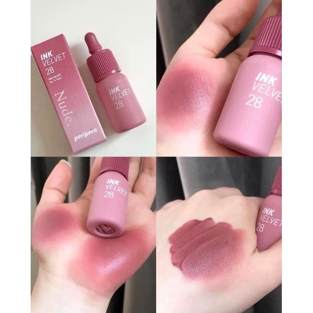 Son Môi Peripera Ink Velvet Nude Siêu Lì Bám Màu Cực Tốt - Màu 01-02-03-24-25-26-27-28