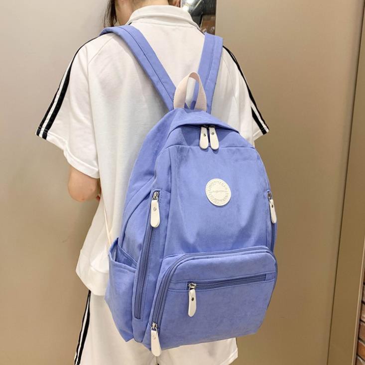 Balo thời trang nữ TIỆM TÚI CỦA KEM  ba lô nữ Vải dù LOVEDIFABAG TX111