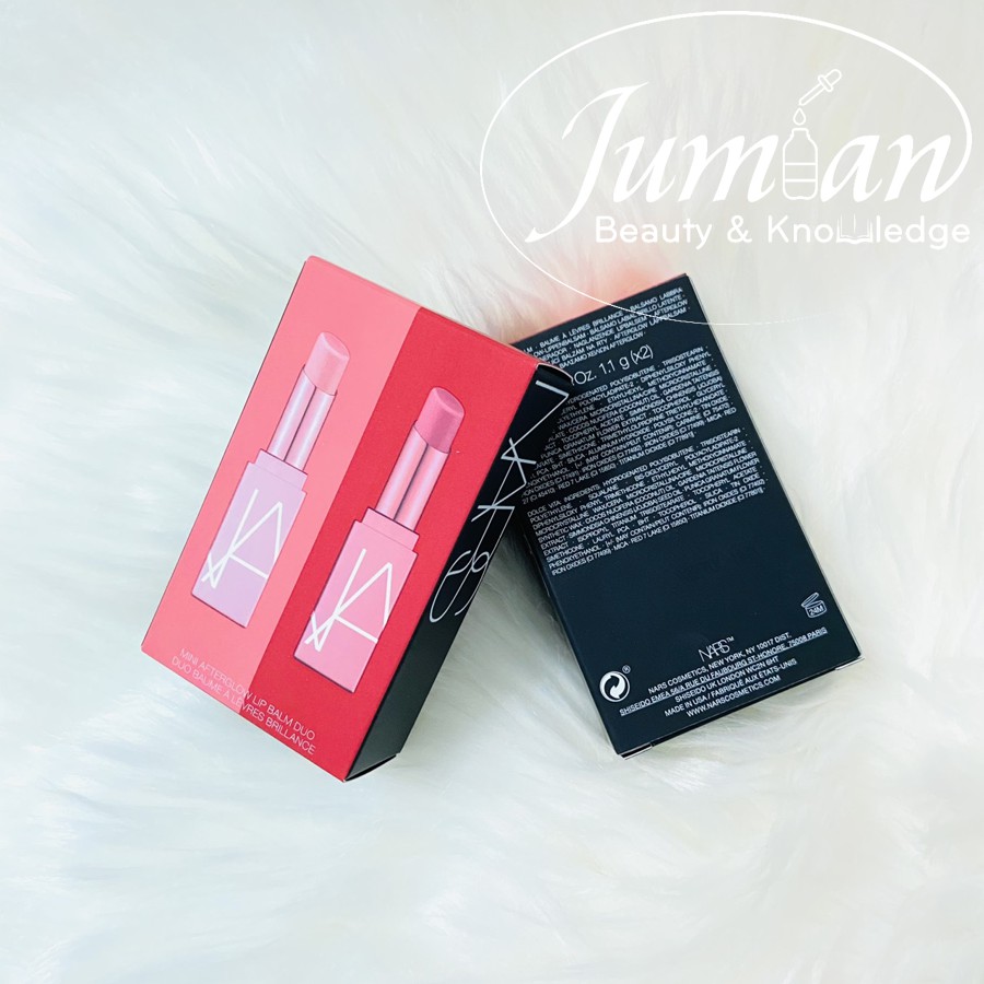 [BILL US] Set Son Dưỡng Môi Mini Nars Afterglow (Orgasm + Dolce Vita) - Mini Afterglow Lip Balm Duo (2 x 1.1g)