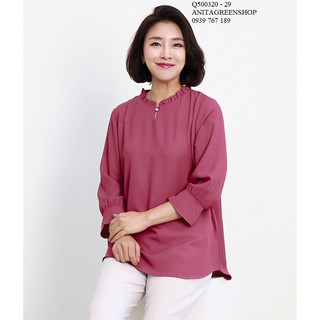 Q500320- ÁO KIỂU NỮ TAY LỠ