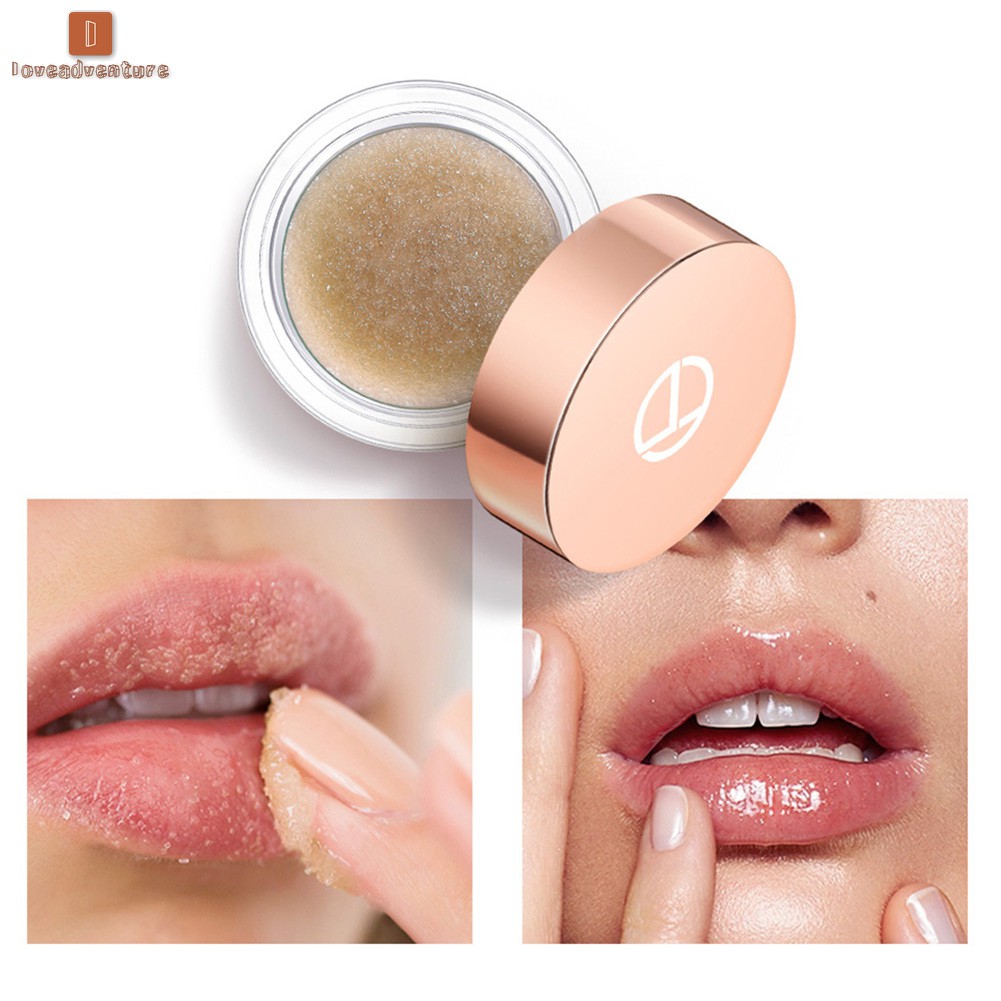 LV△ Lip Scrub Moisturizing Exfoliating Reduce Lip Lines Multifunctional Scrub Cream