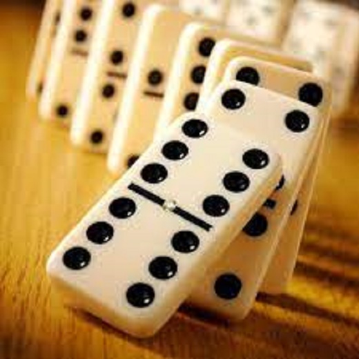 Bộ Cờ DOMINO (LOẠI LỚN), Đô Mi Nô Nhựa .