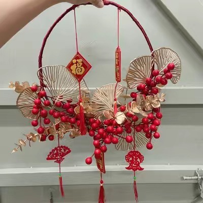 (Cỡ to 35-40cm) Set nguyên vật liệu DIY tự trang trí nhà cửa, trang trí Tết handmade