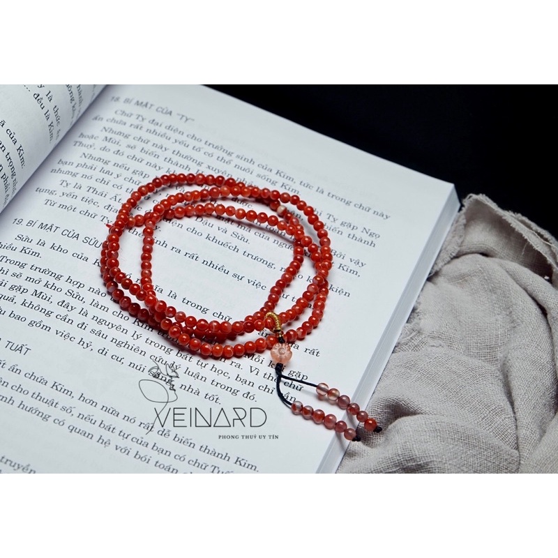 VÒNG TAY PHONG THUỶ LAM HỒNG NGOC 108 hạt