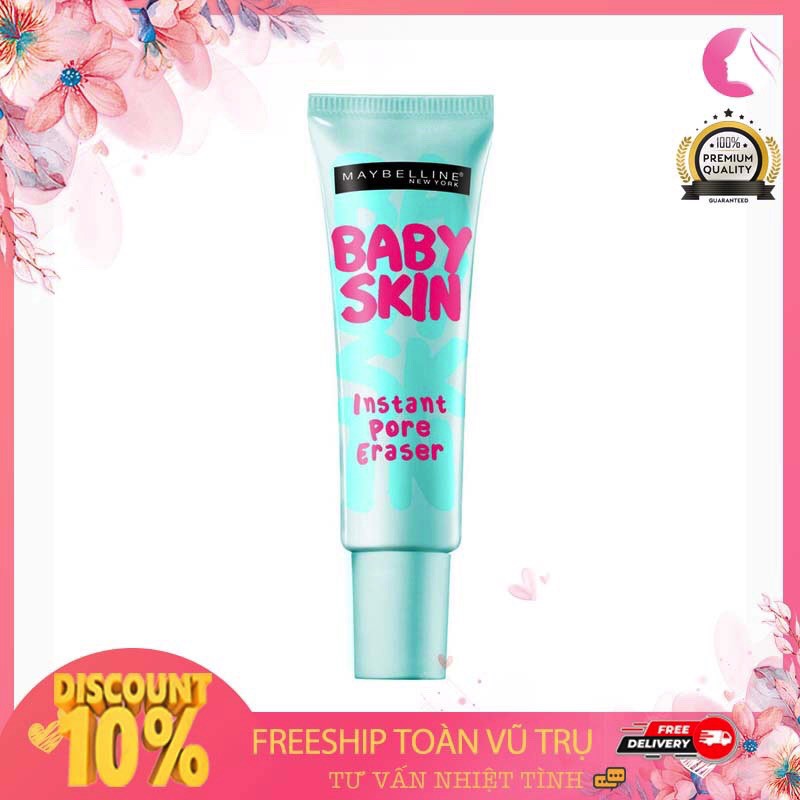 KEM LÓT TRANG ĐIỂM MAYBELLINE BABY SKIN 22ML BABY SKIN PORE ERASER | BigBuy360 - bigbuy360.vn