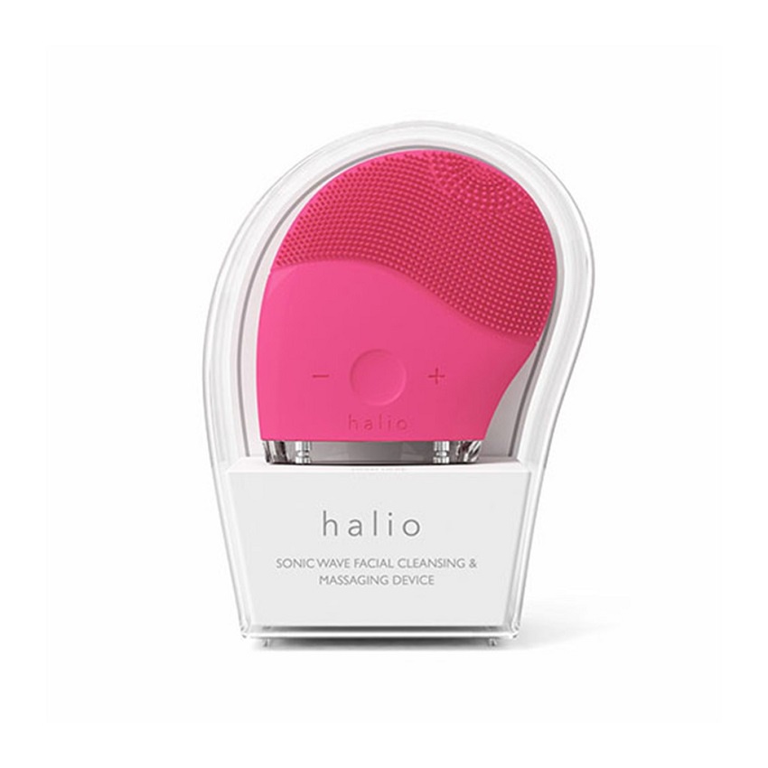 Máy Rửa Mặt Và Massage Halio Facial Cleansing &amp; Massaging Device  - Hàng Chính Hãng