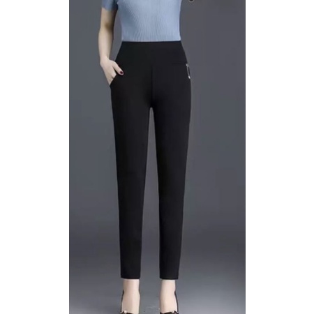 QUẦN THUN ÔM LƯNG CAO HÀNG QUẢNG CHÂU CO GIÃN  NHIỀU (Size 40-65kg