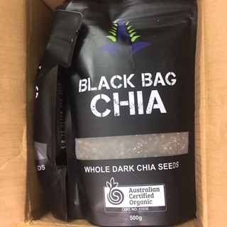 Hạt chia đen Úc chính hãng bịch 500g