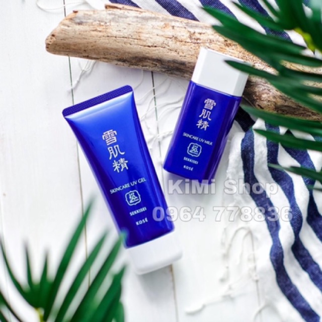 Kem chống nắng Kose Sekkisei Skincare UV Gel 90g