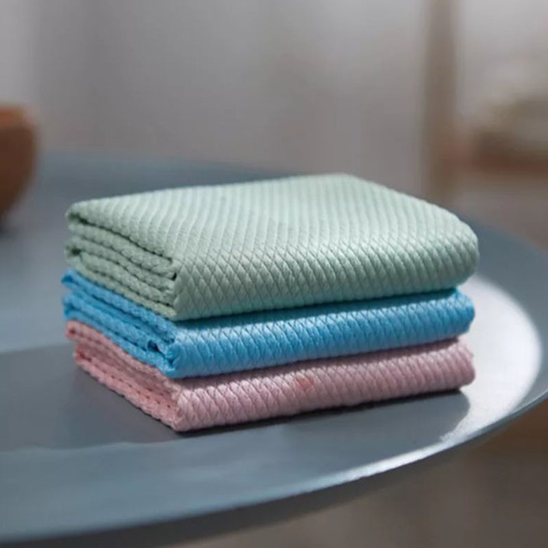 1 Khăn Lau Kính Thấm Hút Nước Tiện Lợi