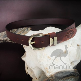 Thắt lưng nam harley da bò nguyên miếng