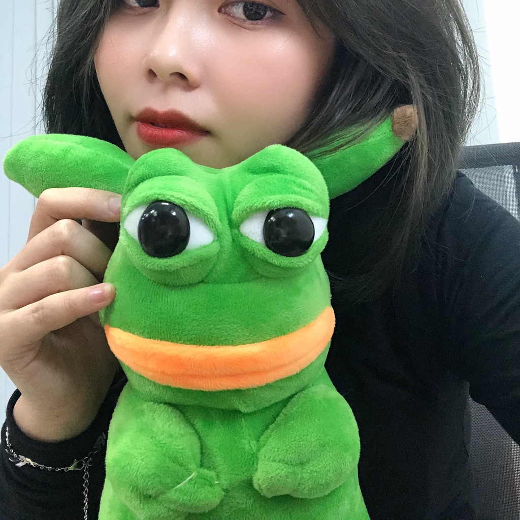 [HOT TREND] THÚ NHỒI BÔNG ẾCH XANH PEPE SIÊU NGỘ NGHĨNH – PEPE FROG