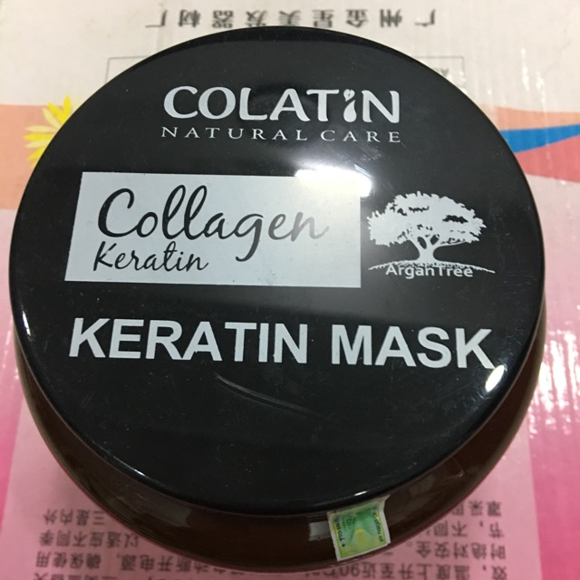 Kem ủ tóc phục hồi chuyên sâu Colatin Keratin Hair Mask (dạng hũ) 500ml