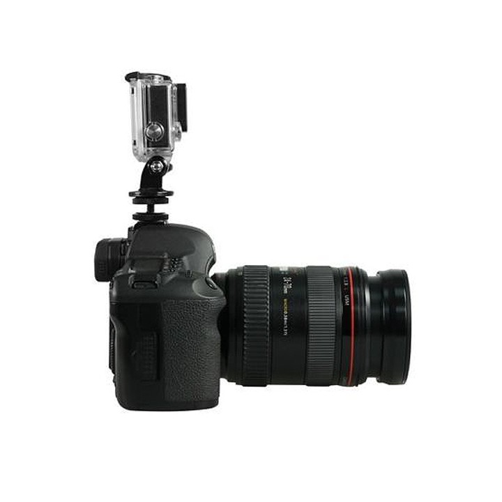 Mount gắn GoPro Hero lên máy ảnh chân hot shoe