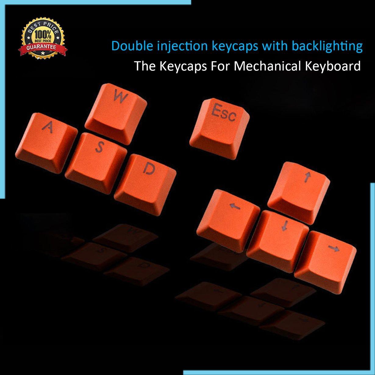 Bộ Nút Bàn Phím Cơ Màu Cam | BigBuy360 - bigbuy360.vn