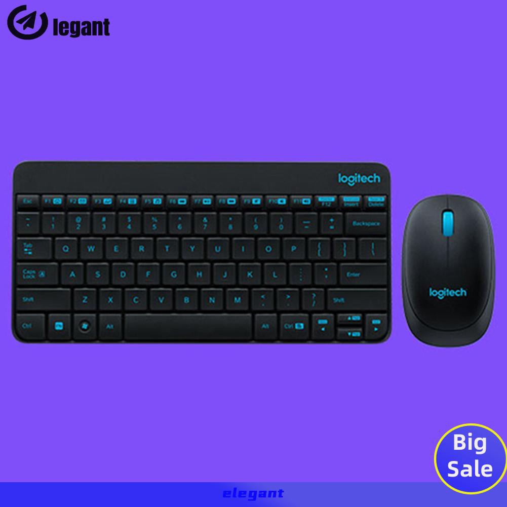 [NEW]Logitech MK245 USB Nano Wireless 1000DPI Ergonomic Mini Keyboard Mouse Set