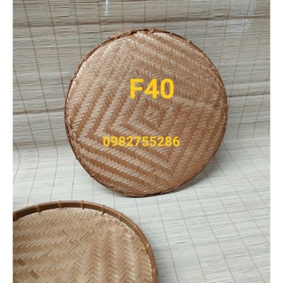[bộ 3] mẹt tre 40cm