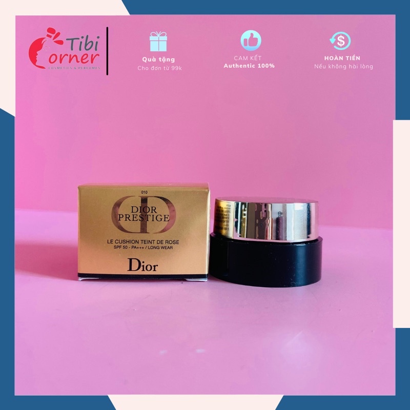 PHẤN NƯỚC PRESTIGE LE CUSHION TEINT DE ROSE MINI 4G