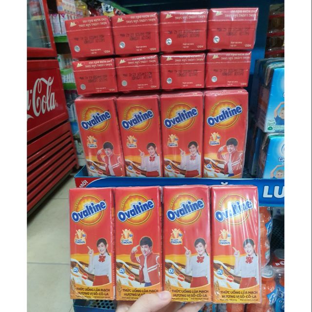 Sữa Ovaltine lốc 4 hộp x 180ml