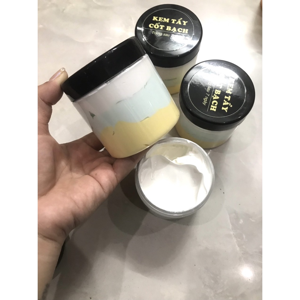 Body mờ thâm nám kem tẩy cốt bạch 3 tầng có makeup 250gr