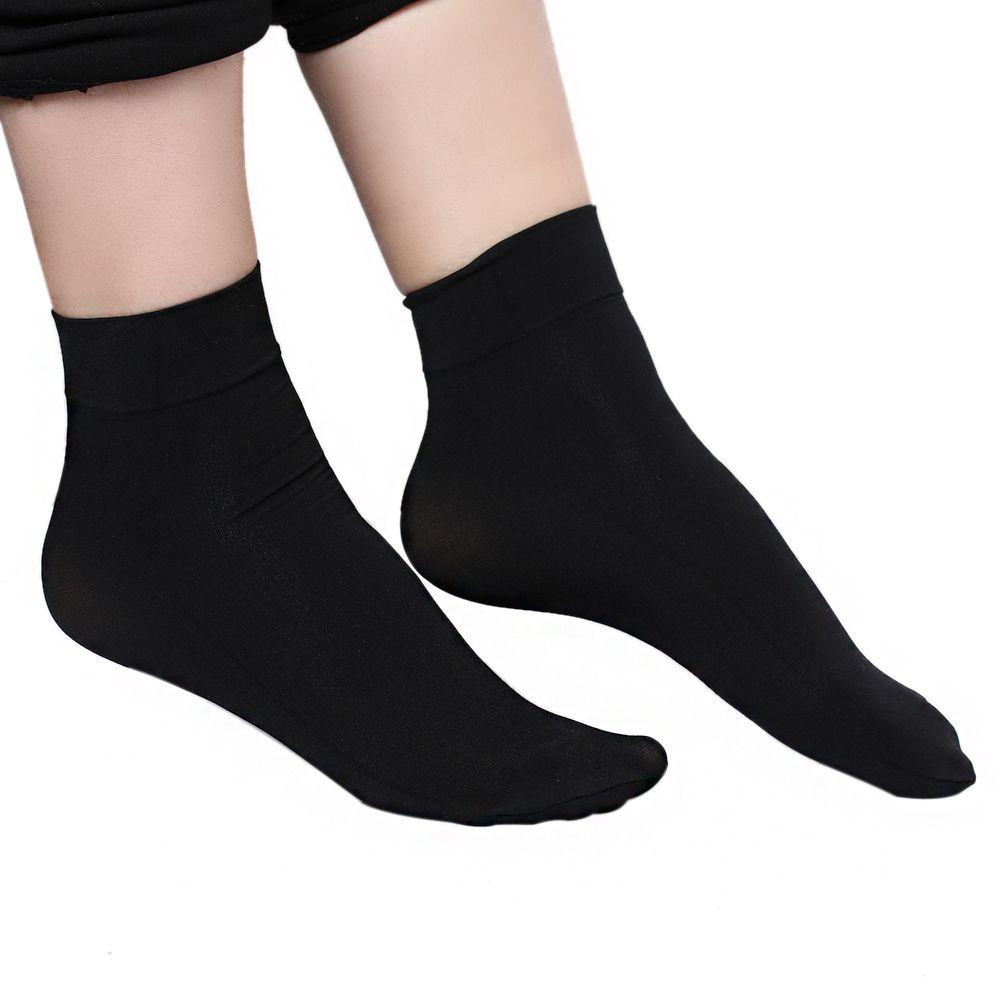 1 / 5 / 10 Đôi Tất Ngắn Bằng Nylon Giữ Ấm Chống Trượt