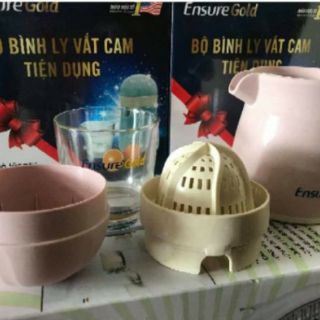 Vắt cam lúa mạch ensure kèm 1 ly thủy tinh ( hết ly thuỷ tinh)