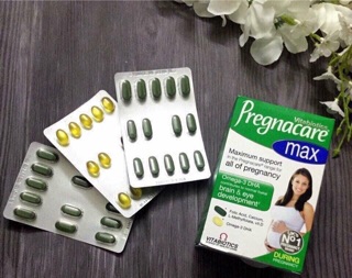 Vitamin bầu Anh Pregnacare max