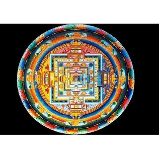 Dĩa Mandala ( Có Đế )