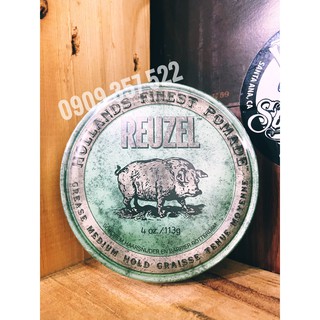 Sáp tóc Reuzel Green Pomade 4.oz ( 113gram )