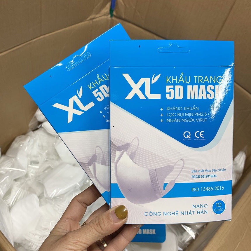 Khẩu trang 5D Mask Xuân Lai ( Hộp 10 chiếc) | BigBuy360 - bigbuy360.vn